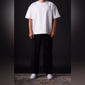 ARKA Optic White T-shirt Classic White Short Sleeve Tee Sz XL